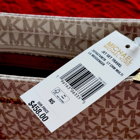 MICHAEL KORS - White and Cream Crossbody Bag - Picture 8 of 8